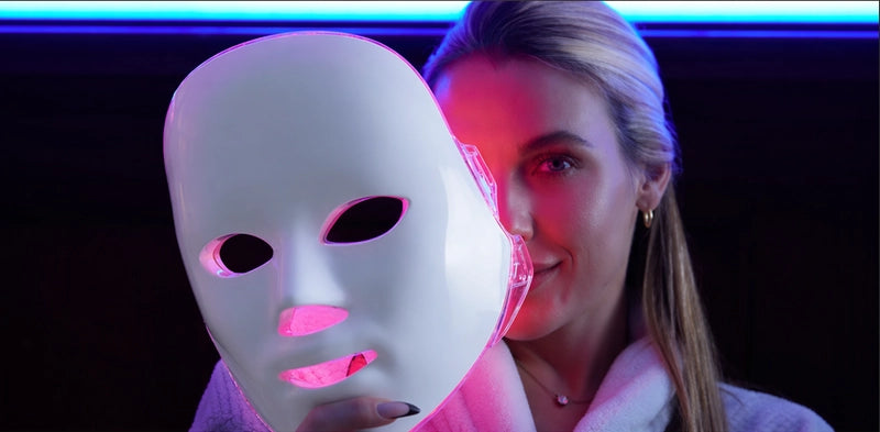 7-Color LED Facial Mask for Skin Care (Single Unit)